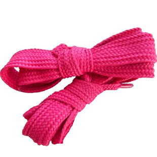 适配AJ贝壳头麦昆休闲鞋帆布鞋小白鞋板鞋带超宽扁带2cm宽街舞鞋