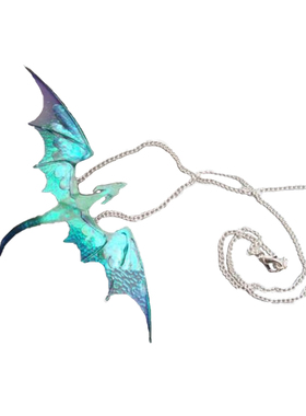 英国代购项链哥特朋克别致飞龙