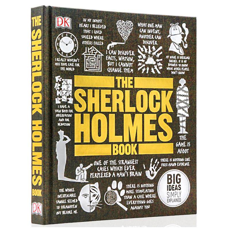 DK Big Ideas Simply Explained 图解百科全书丛书系列 英文原版 The Sherlock Holmes Book 夏洛克 福尔摩斯 大开精装全彩插