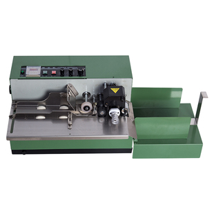 自动墨轮标示机 生产日期产品批号食品塑料薄膜袋标签包装有色印字打码机