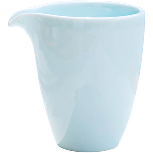 不单典雅青瓷彩色茶海公道杯陶瓷公杯功夫茶具均杯家用分茶器配件