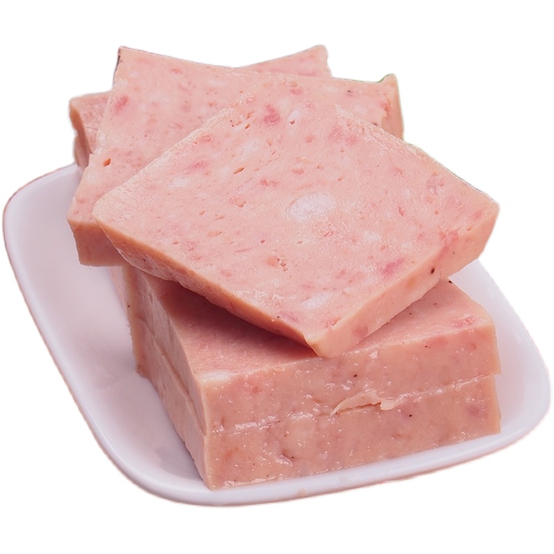 Q3午餐肉198g*4罐即食下飯菜熟食火腿豬肉自熱火鍋速食福建建漳州