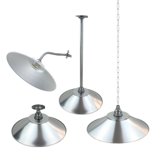 马路弯灯庭院灯户外小路灯铝灯罩室内厂房仓库车间工矿灯直杆吊灯