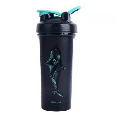 Blender Bottle 蛋白粉运动摇摇杯 健身水杯潮流带刻度搅拌奶昔杯