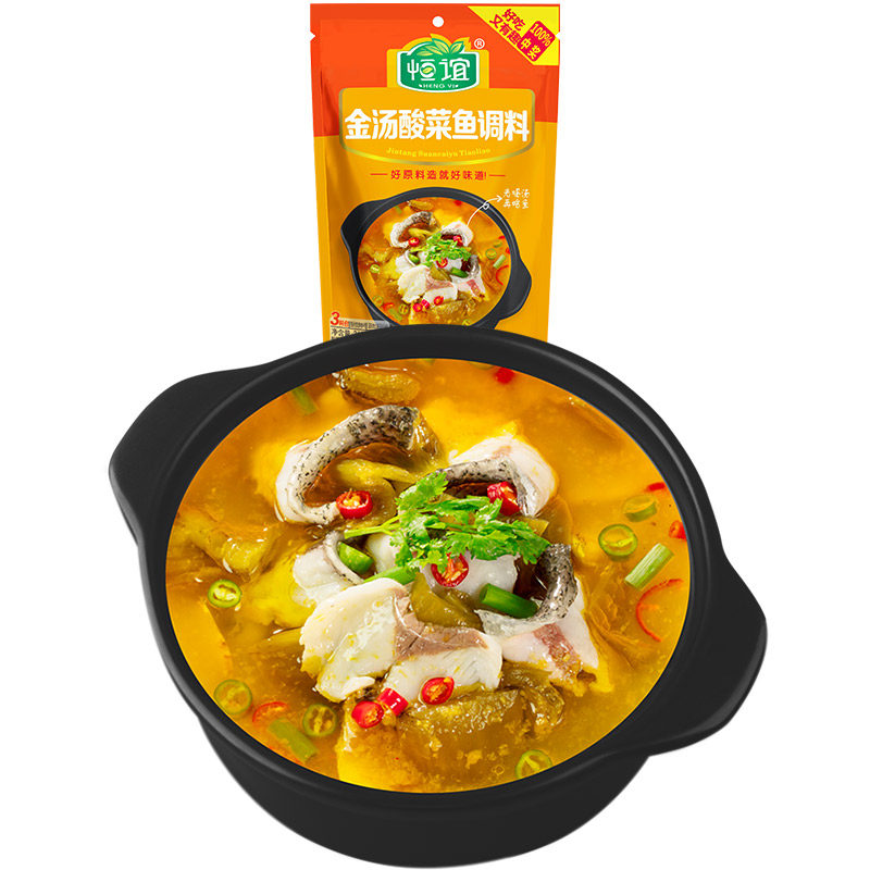 360g四川眉山金汤酸菜鱼恒谊