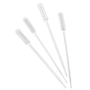 歌珊 一次性滴管吸管 3ml塑料滴管0.5ml 5ml 1ml 2ml 巴氏 塑料吸管巴氏消毒滴管