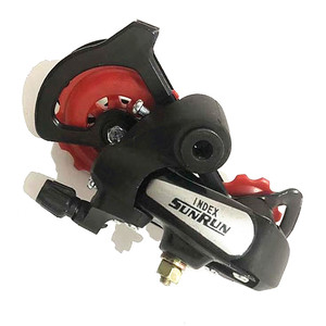 sunrun后拨眼式山地车钩拔自行车21/24saigurn速变速器拔链器配件