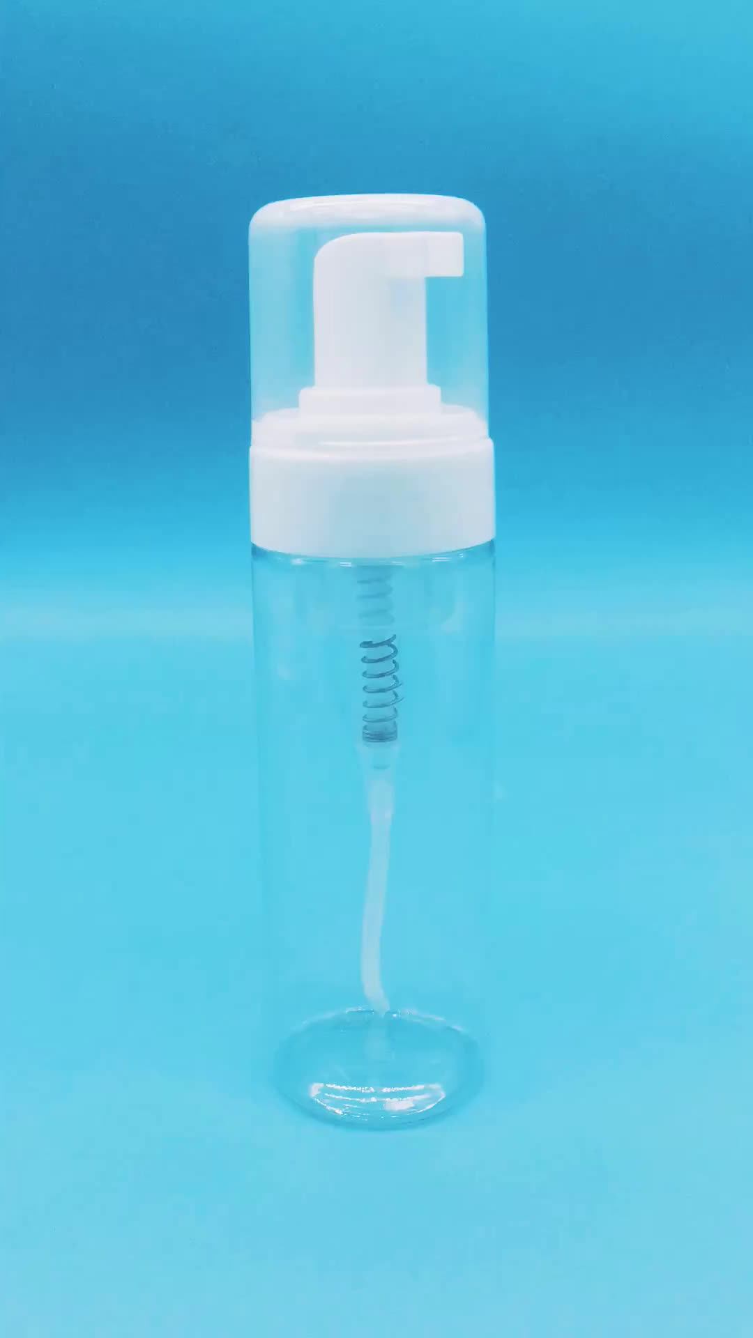 180ml Wholesale High Quality Cosmetic Plastic Pump Spray Foam Bottle