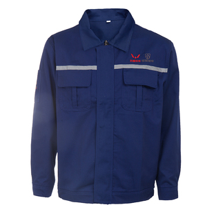 秋冬季上汽通用五菱宝骏4s店长袖工作服套装男装售后工装汽修工服