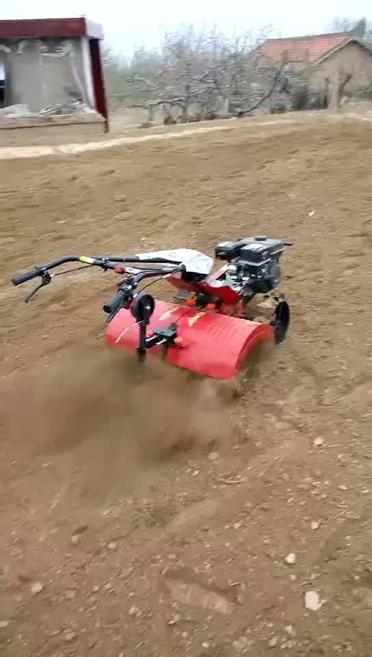 Farm Machinery Adjustable Hand Plowing Rotary Tiller For Sale