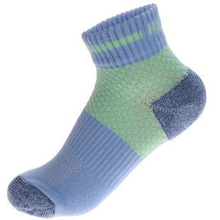 hanes恒适 女袜子跑步减震吸湿排汗棉短筒运动袜3双装包邮MXW705