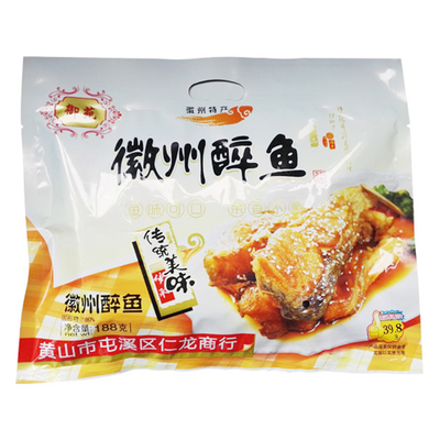 有食间江南醉鱼168g华东特产小吃