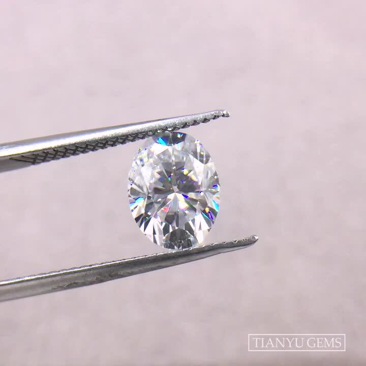 Top Clarity Forever Brilliant Moissanite Loose Stones One Carat Sale,G