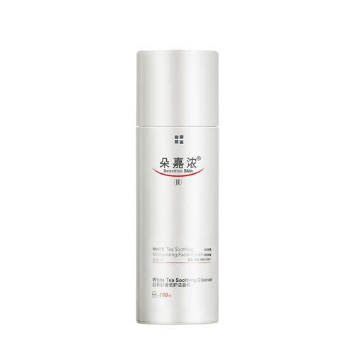 朵嘉浓白茶舒缓倍护洁面乳100ml 清洁不紧绷 保湿 双重APG洗面奶