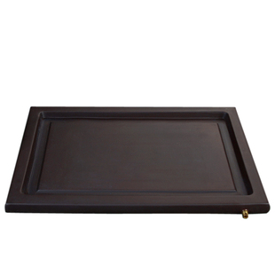 华艺轩宜兴紫砂茶盘小号全手工茶台方形茶海茶托家用茶具简约排水