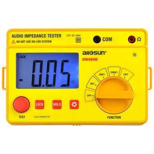 奥胜绝缘电阻测试仪EM480B电工数字兆欧表500v1000音频阻抗测试仪