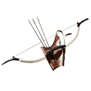 纯手工真品弓囊箭袋传统 弓箭 反曲弓弓包装木箭玻纤箭