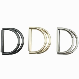 金属纽扣扣子双D形扣调节腰带扣双D字扣织带扣双环扣辅料服装配件