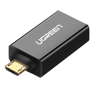 绿联otg转接头usb转micro-usb安卓适用oppo华为vivo荣耀三星小米手机外接u盘优盘下载读卡器数据线连接转换器