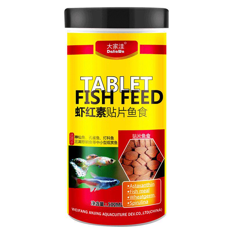 鱼食小型热带鱼鱼饲料贴片