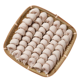 【四件包邮】六记雄潮汕手工鱼皮饺鱼册新鲜鱼皮饺子火锅食材特产