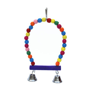 大中小型鹦鹉用品啃咬玩具秋千站架站杠攀爬梯鹦鹉鸟具玩具鸟笼