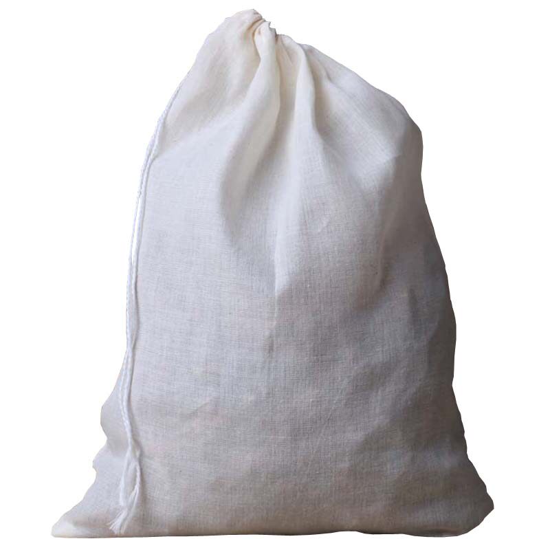 10个50*60纯棉纱布豆浆过滤袋葡萄酒隔渣袋挤汁袋中药煎药袋大号