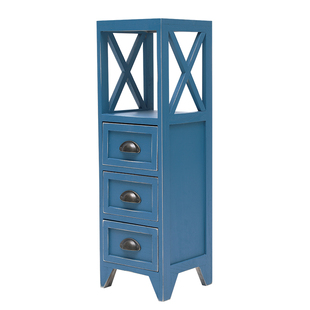 美式复古斗柜置物柜酒柜欧式柜子餐边柜实木茶室茶叶柜客厅玄关柜