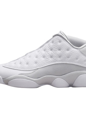AJ13PureMoney白猫篮球鞋