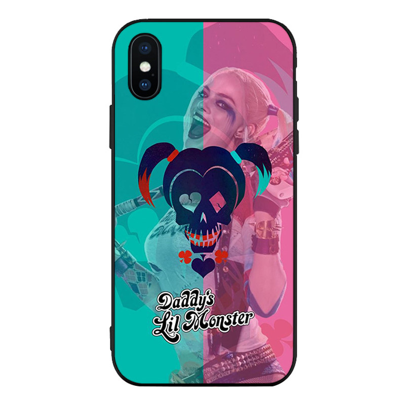 自杀小队小丑女手机壳适用6s苹果XS 8plus磨砂iphone11promax软7P