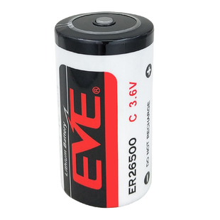 水表电池2号EVE亿纬ER26500燃气表3.6V流量计表PLC锂电池LS26500