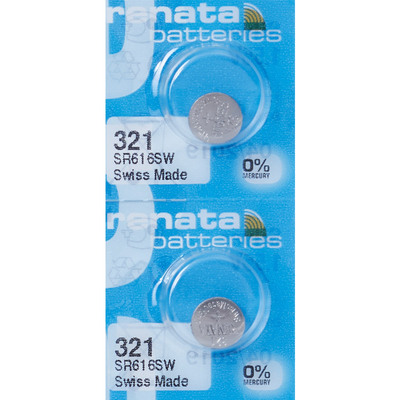 renata纽扣电池电子氧化银手表