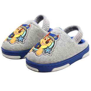 汪汪队男宝宝拖鞋秋冬1-3岁防滑4可爱婴幼儿小孩居家居儿童棉拖鞋