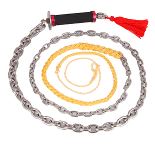 不锈钢麒麟鞭大全鞭子响鞭健身甩鞭老年人初学钢鞭铁鞭链长鞭防身