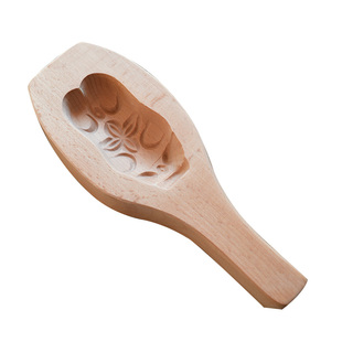 公仔饼印立体猪仔饼猪笼加深创意月饼糕点乳猪面食品动物木质模具