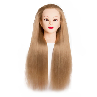 假发头模学盘发编发美容剪发模特头化妆造型练手发廊道具长发头模