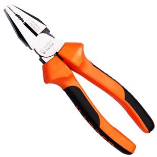 汉顿钢丝钳工业级家用老虎钳尖嘴钳子大全斜口钳电工专用水口钳剪