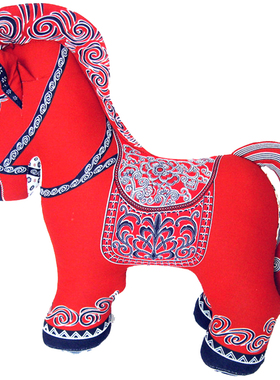 生肖手工布艺玩偶摆件