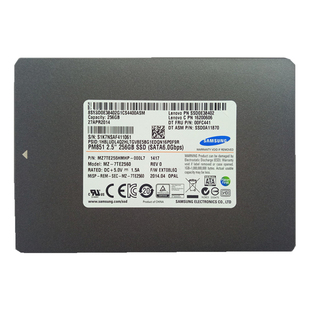 全新2.5寸三星PM871企业级256G笔记本电脑台式机SSD固态硬盘250G