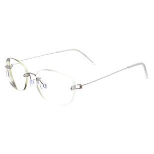 男女近视眼镜框寒战梁家辉明星同款个性复古椭圆纯钛眼镜架可配镜