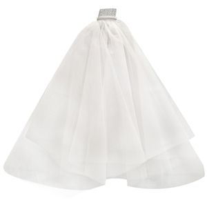 结婚领证新娘头纱短款超仙旅拍新款森系蓬蓬网红拍照道具婚纱头饰