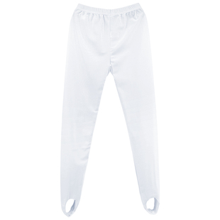 儿童舞蹈服打底裤白色踩脚裤男童舞蹈裤黑色健美脚蹬裤女童练功裤