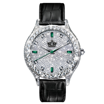 全新石英圆形腕表chouette大表盘