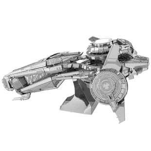 9款HALO光环光轮飞鸟号士官长头盔突击步枪鹈鹕号金属拼装模型