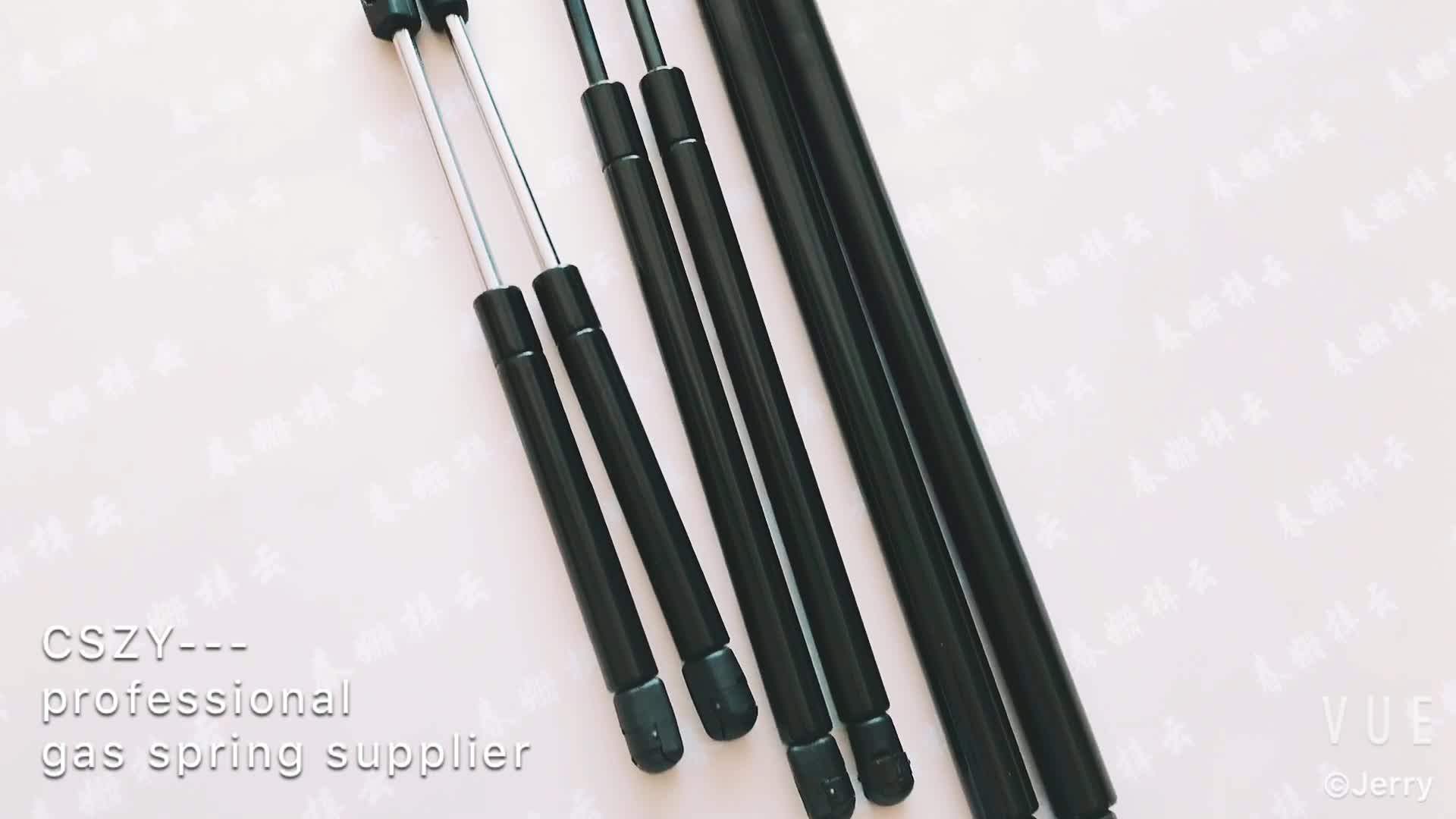 130*350mm Auto Gas Springs For Car 30kg/66lb Force 130mm Stroke Gas