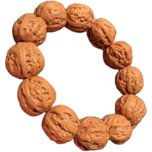 伯乐文玩野生小秋籽文玩小核桃手串手持门头沟京八棱佛肚方墩小郑