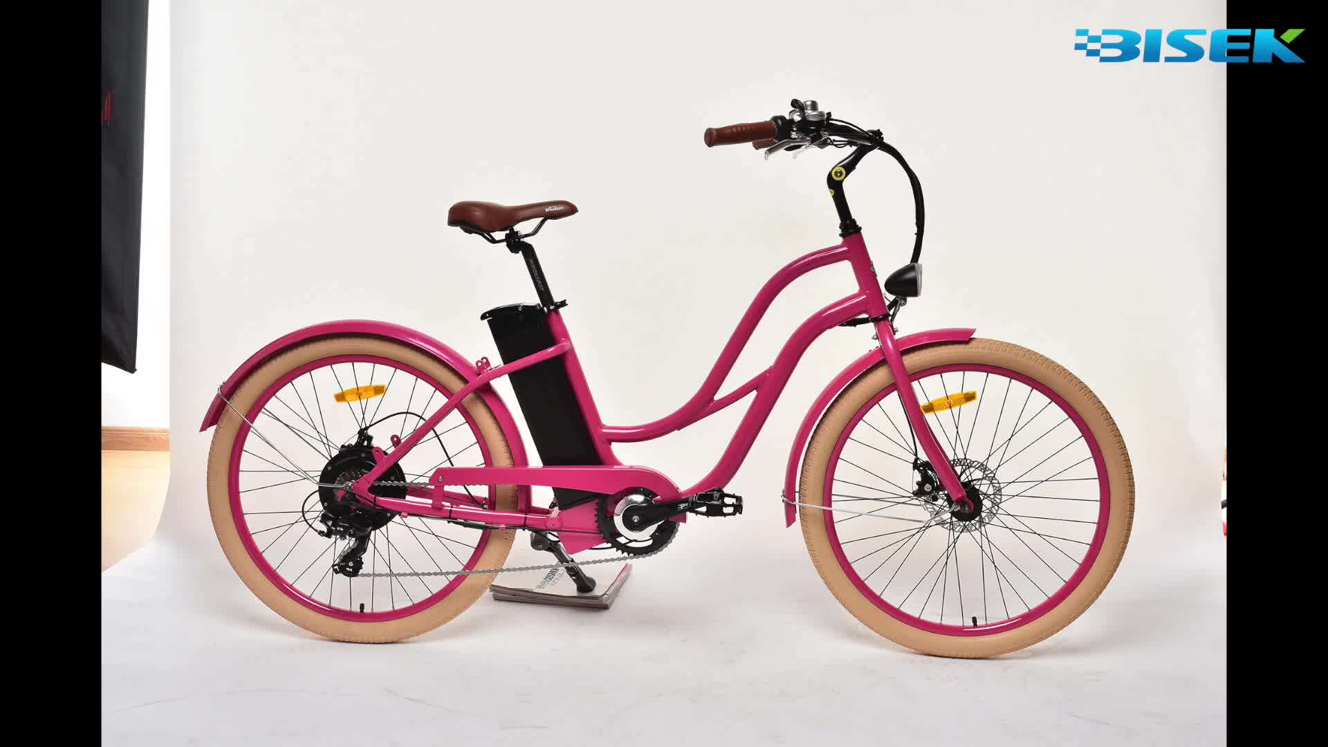 China Wholesale Price Stepthru E Bike 26 Inch Beach Cruiser High Speed