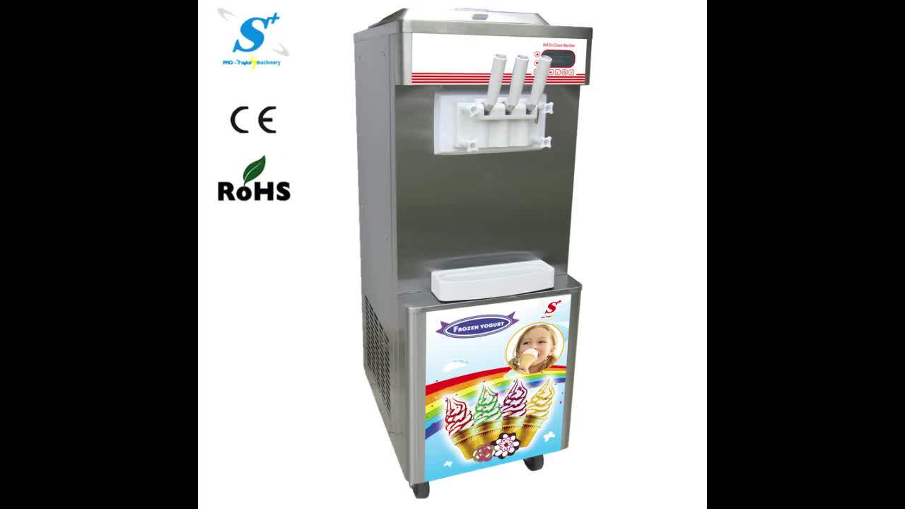 Hot Sale 2+1 Mixed Taste Easytouse Commercial Selfservice Ice Cream