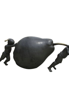 玻璃钢小孩户外公园景观雕塑定制