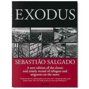 【预售】[TASCHEN]萨尔加多摄影集：流离 EXODUS SEBASTIAO SALGADO 萨尔加多 英文原版进口艺术画册作品集 善本图书